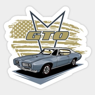 GTO 1968 Sticker